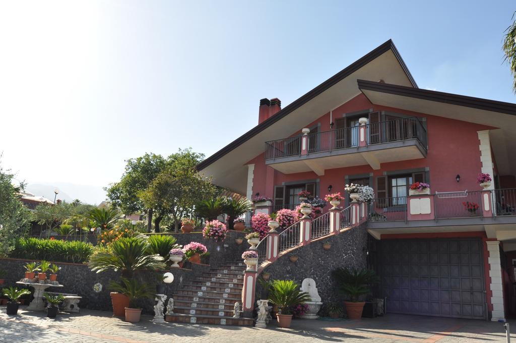 Villa Esclusiva Con Piscina Privata E Vista Etna Zafferana Etnea Zimmer foto