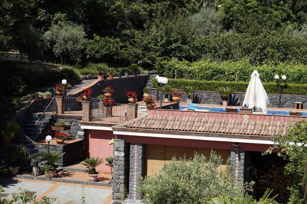 Villa Esclusiva Con Piscina Privata E Vista Etna Zafferana Etnea Exterior foto